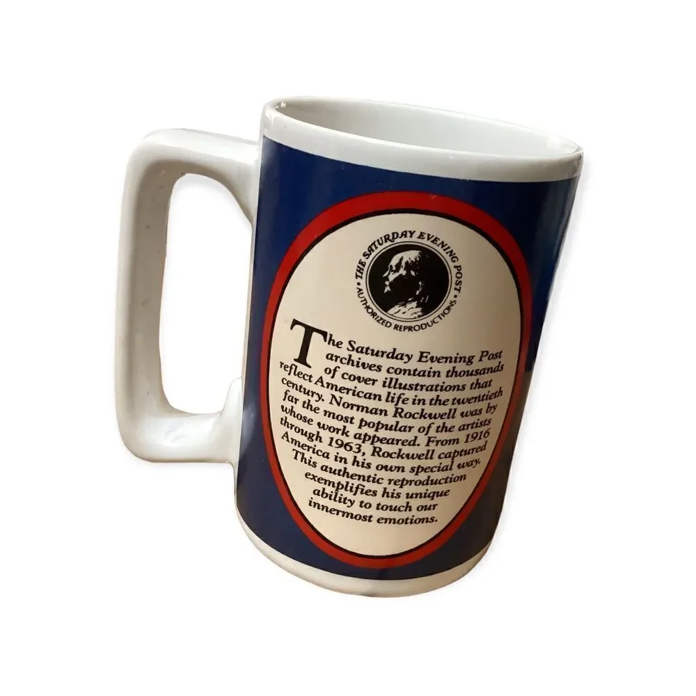 Norman Rockwell Saturday Evening Post Coffee Mug